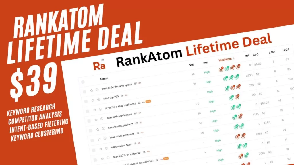 How to Make Money With RankAtom Lifetime Deal