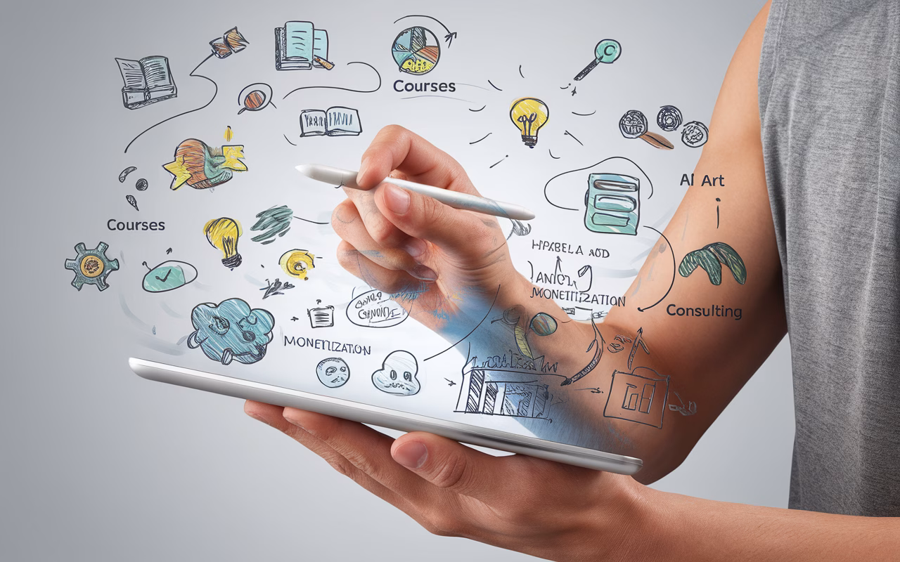 Creative ways to make money Innovative strategies for earning from ideas