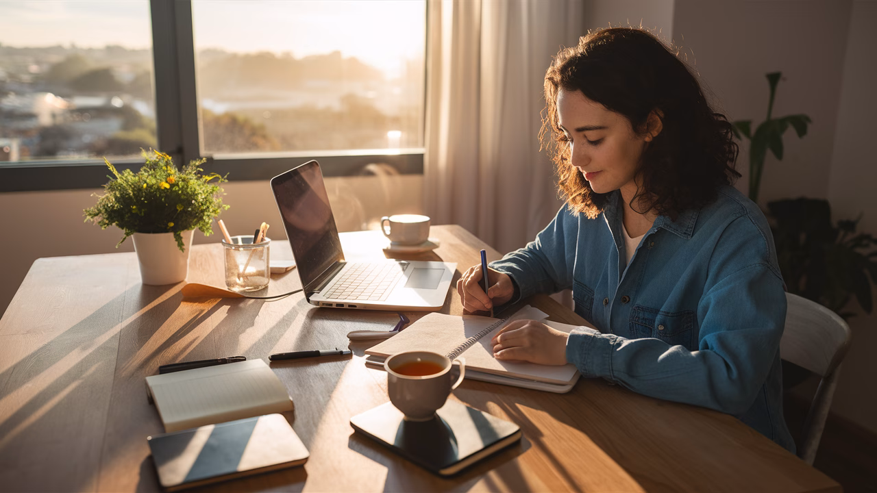 Create income morning routine