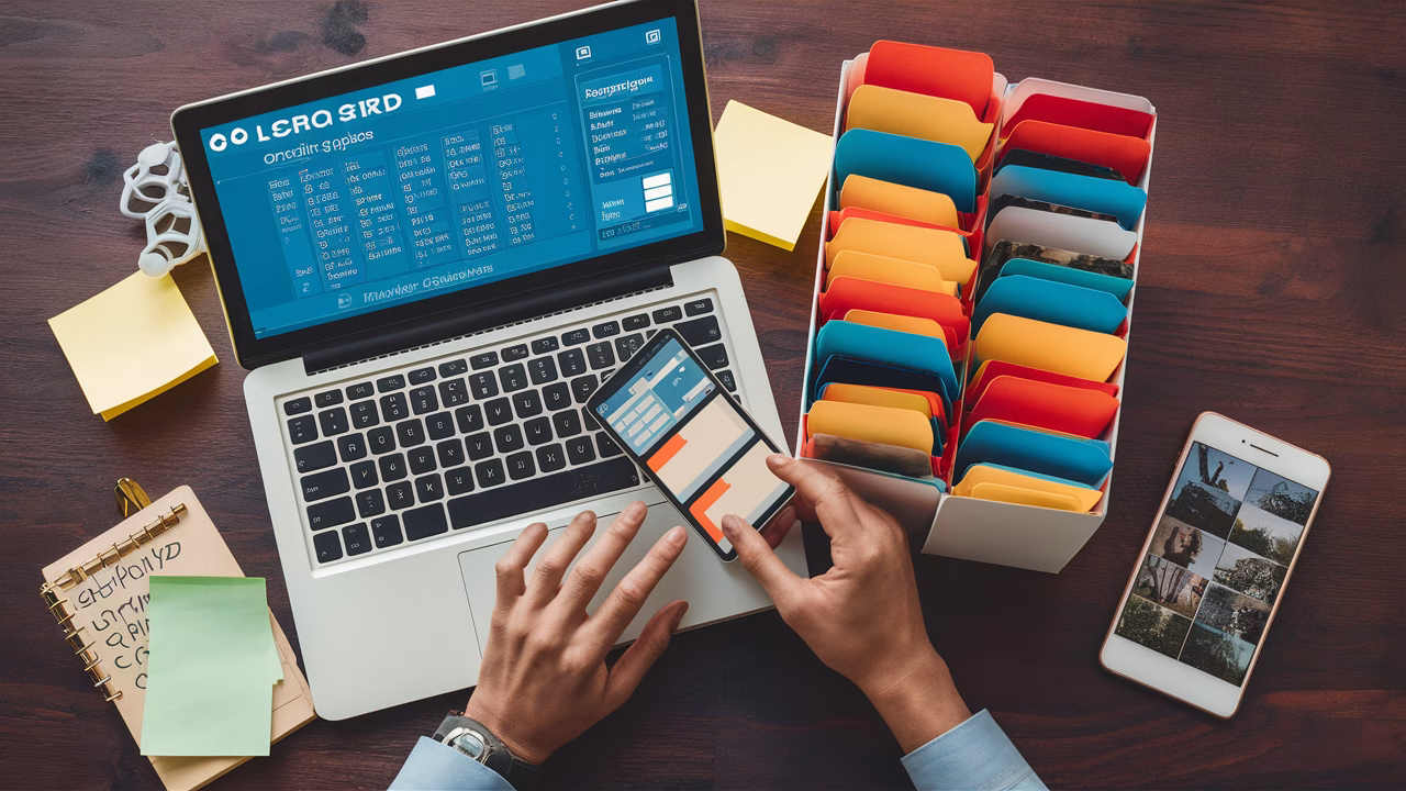 Organize digital photo library