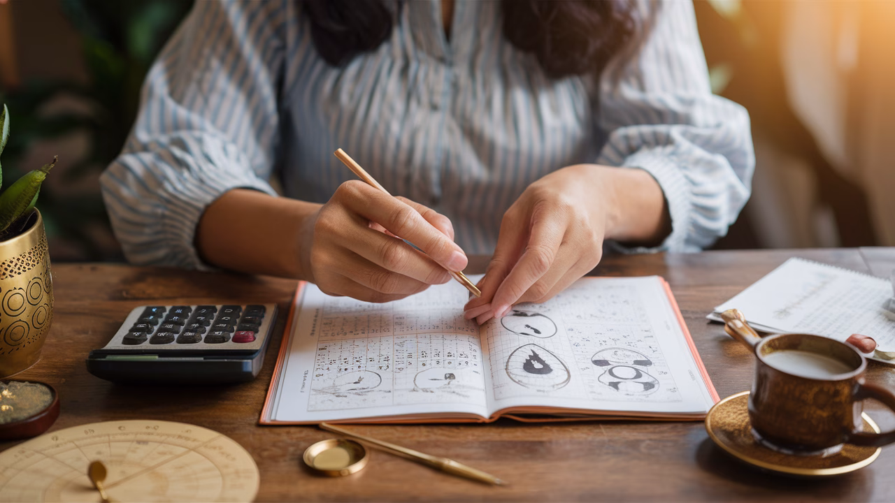 Why premium horoscopes matter Astrologer creating chart