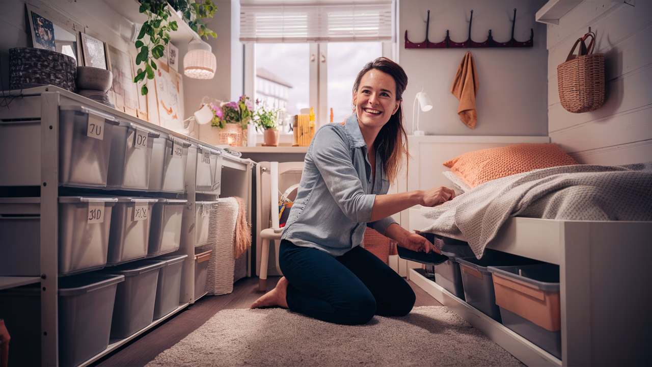 Decluttering small home spaces Small space decluttering tips