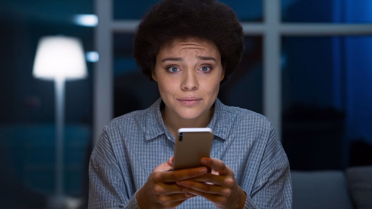 Fake text message scam