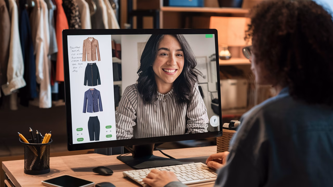 Digital closet service consultation